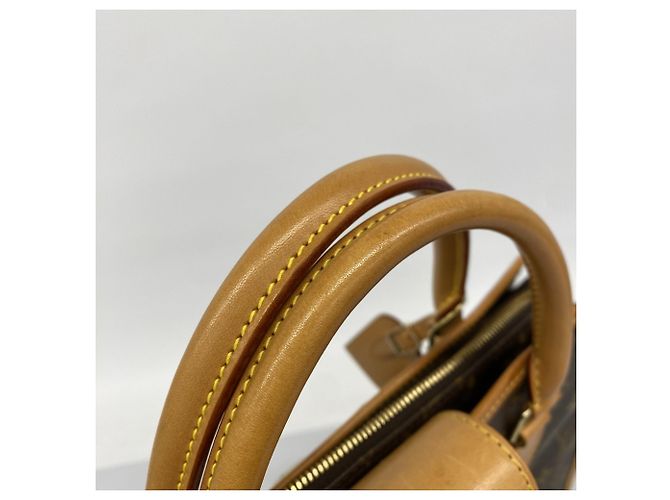 Bolsa de mão Monogram Rivoli Louis Vuitton Marrom - vista 12