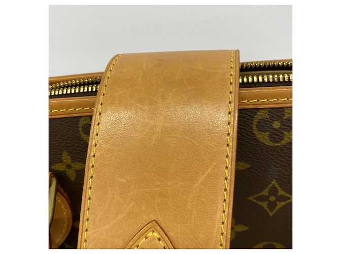 Bolsa de mão Monogram Rivoli Louis Vuitton Marrom - vista 8