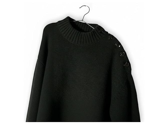 Soeur Sacha Pullover Grün Wolle - Ansicht 2