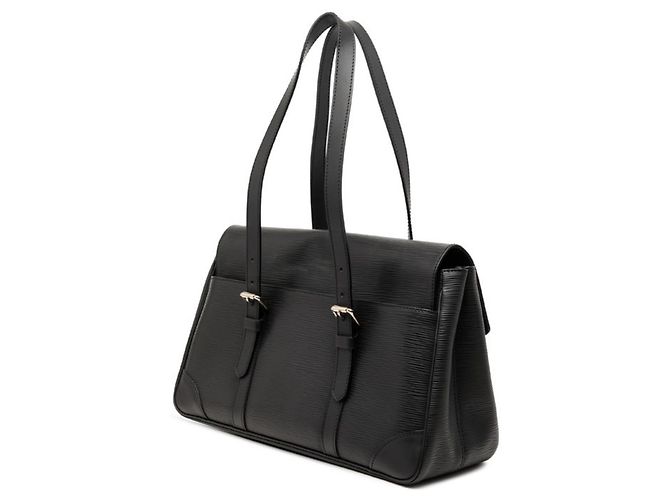 Borsa Louis Vuitton Epi Segur MM Nero - vista 2