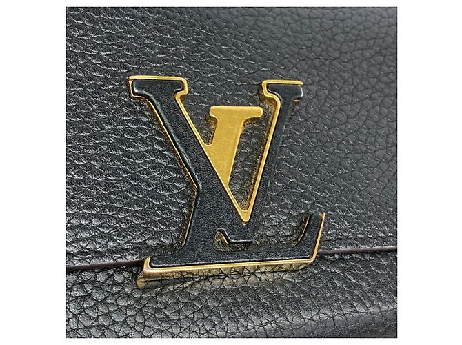 Portafoglio Lungo Capucines di Louis Vuitton Nero - vista 11