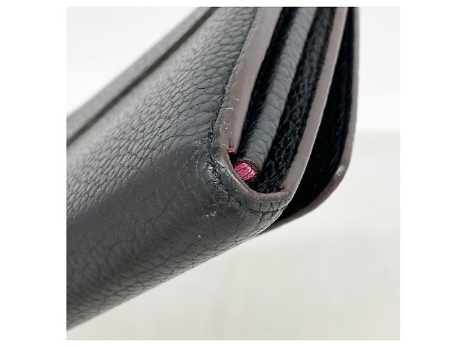 Portafoglio Lungo Capucines di Louis Vuitton Nero - vista 6