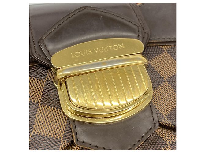 Borsa Louis Vuitton Damier Sistina PM N41542 Ebano Damier ebene - vista 10