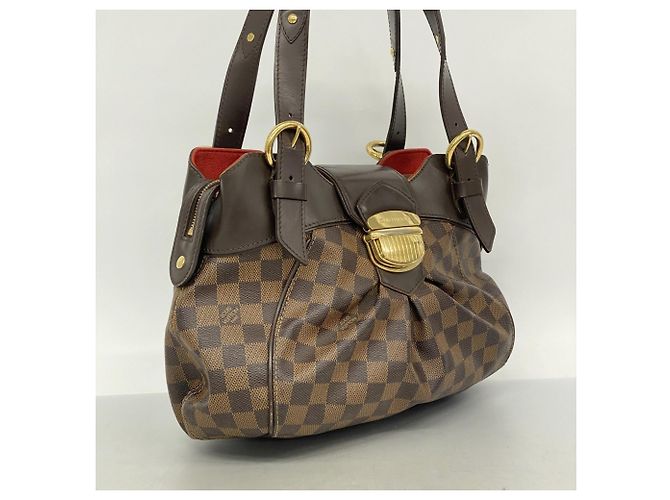 Borsa Louis Vuitton Damier Sistina PM N41542 Ebano Damier ebene - vista 2
