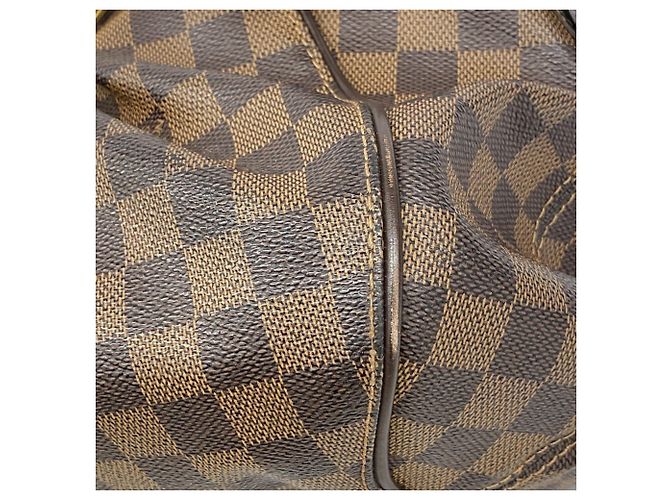 Borsa Louis Vuitton Damier Sistina PM N41542 Ebano Damier ebene - vista 6