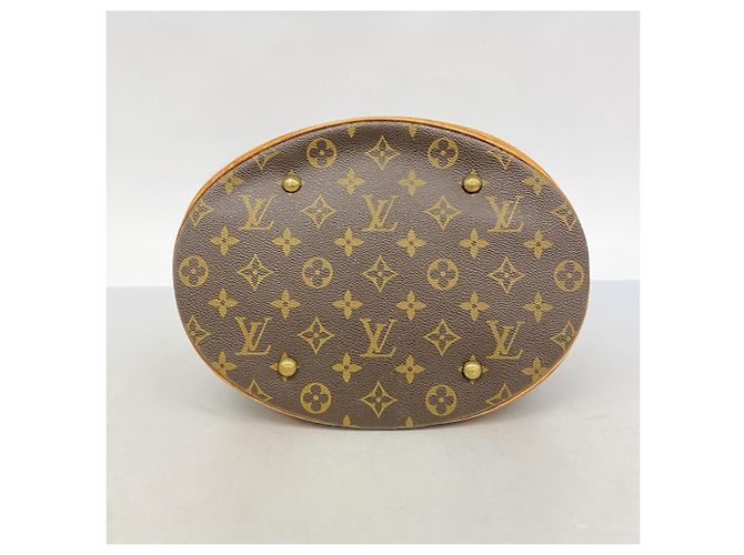 Borsa Tote Bucket GM Monogram Louis Vuitton Marrone - vista 3