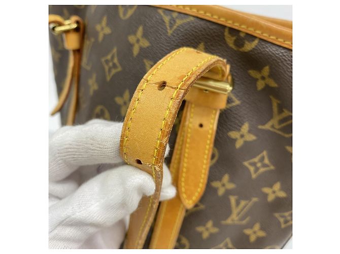 Borsa Tote Bucket GM Monogram Louis Vuitton Marrone - vista 8