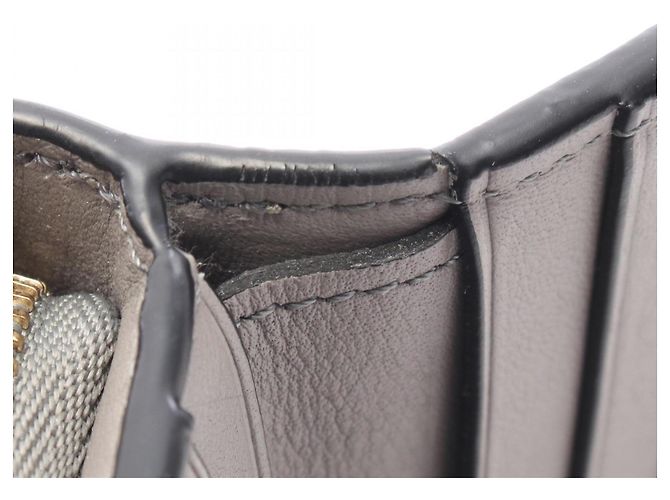 Billetera Compacta con Cremallera Loewe Castaño Verde Caqui - vista 7