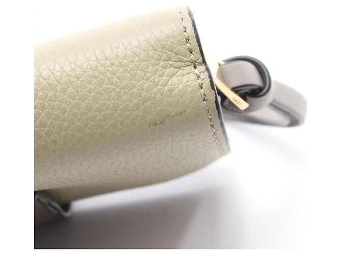 Billetera Compacta con Cremallera Loewe Castaño Verde Caqui - vista 8