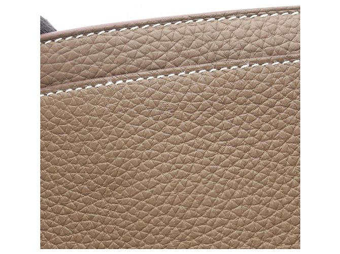 Hermès Cabasellier 46 Tote Bag Braun Taupe - Ansicht 6