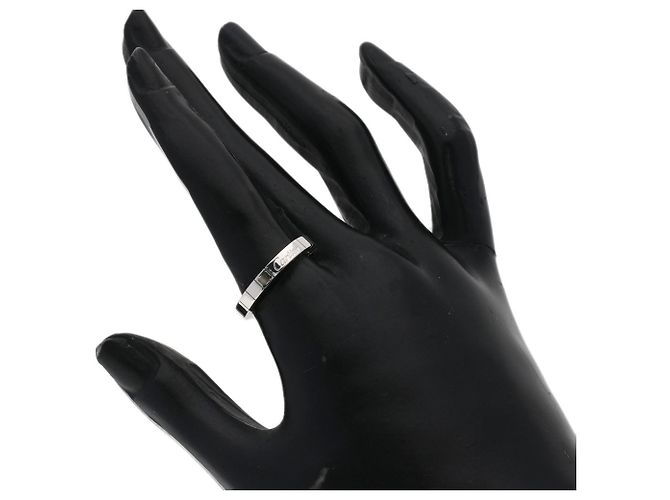 Anello in oro bianco 18K Cartier Lanieres D'oro - vista 5