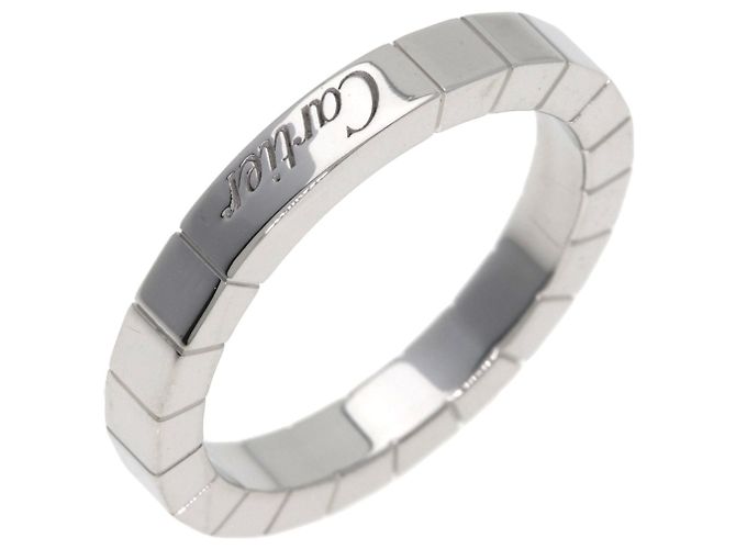 Anello in oro bianco 18K Cartier Lanières D'oro - vista 2