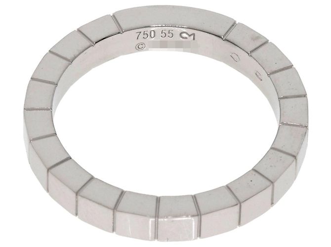 Anello in oro bianco 18K Cartier Lanières D'oro - vista 4