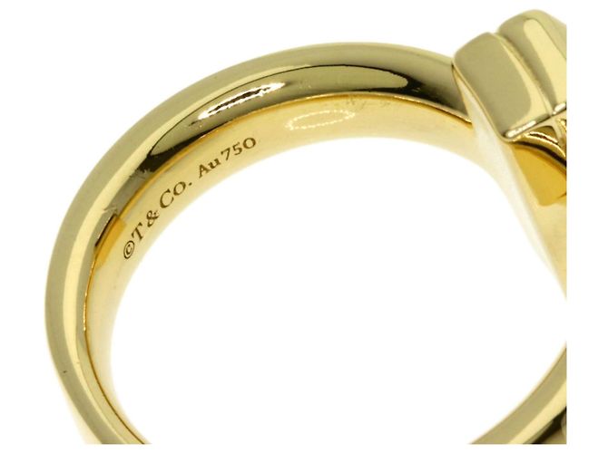 Tiffany T Anello T One in oro giallo 18K di Tiffany & Co. D'oro - vista 10