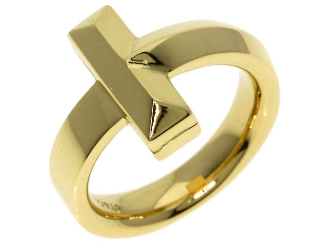 Tiffany T Anello T One in oro giallo 18K di Tiffany & Co. D'oro - vista 2