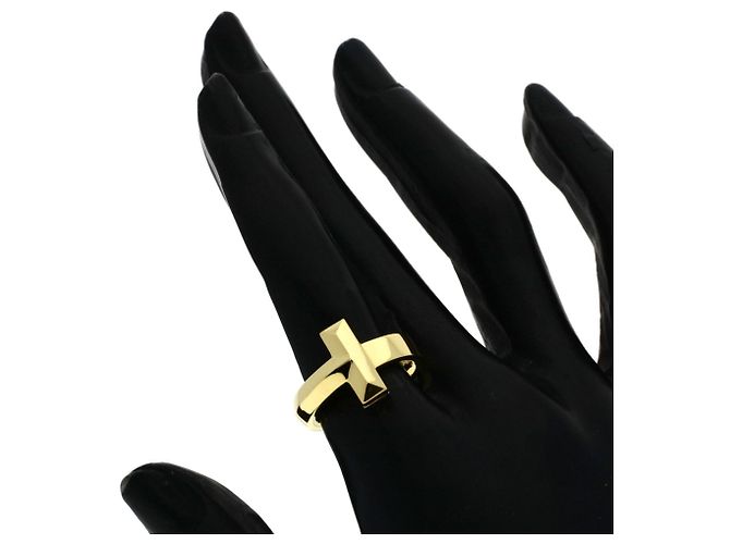 Tiffany T Anello T One in oro giallo 18K di Tiffany & Co. D'oro - vista 6