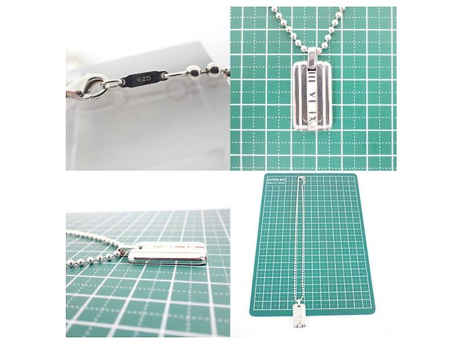 Collana Pendente Atlas Tag 925 di Tiffany & Co. - vista 11