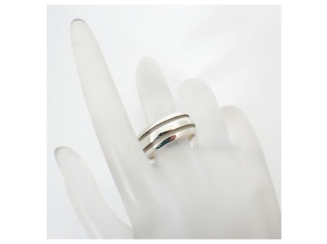 Anillo de banda doble de plata esterlina Tiffany & Co. - vista 4