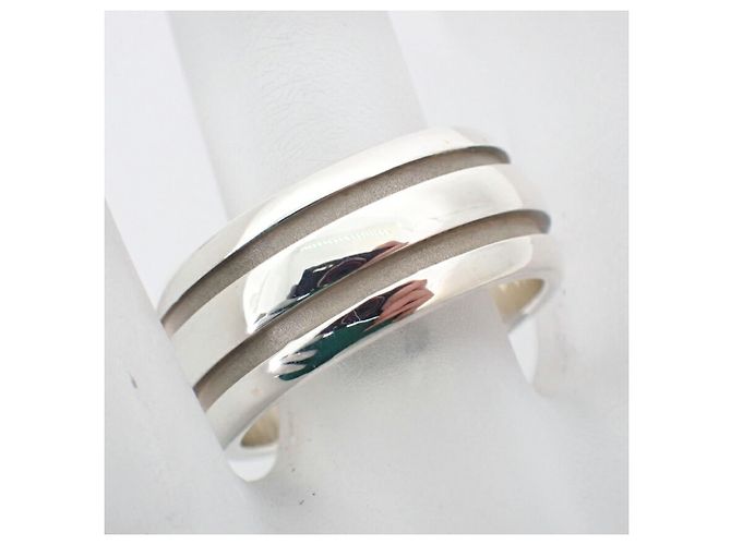 Anillo de banda doble de plata esterlina Tiffany & Co. - vista 5