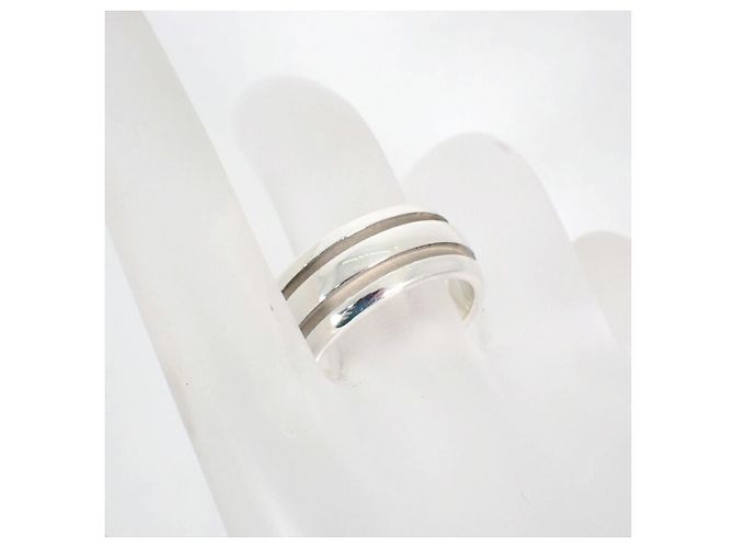 Anillo de banda doble de plata esterlina Tiffany & Co. - vista 6