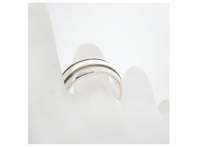 Anillo de banda doble de plata esterlina Tiffany & Co. - vista 7