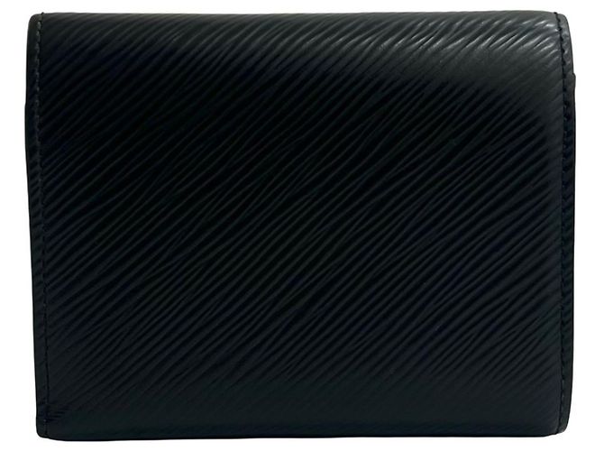 Twist Louis Vuitton schwarzes Epi-Leder Dreifach-Wallet - Ansicht 2