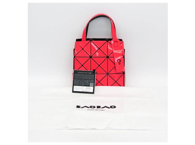 Borsa Issey Miyake BAOBAO Carat in rosa - vista 2