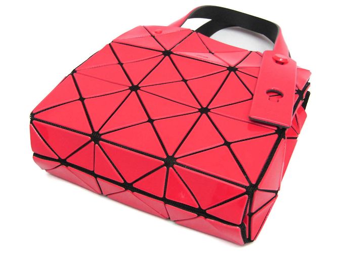 Borsa Issey Miyake BAOBAO Carat in rosa - vista 3