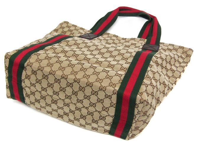 Gucci GG Canvas Sherry Line Tote Bag - Ansicht 2