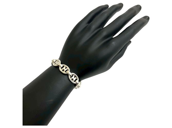 Bracciale charm in argento 925 Hermès - vista 2
