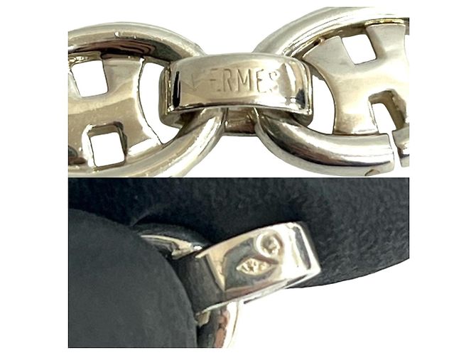 Bracciale charm in argento 925 Hermès - vista 3