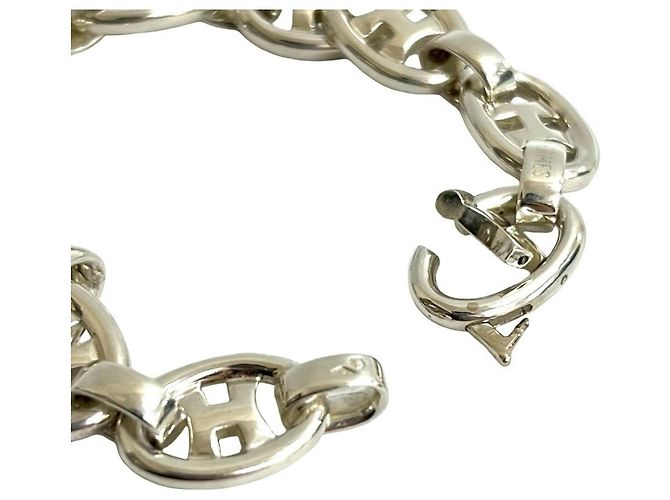 Bracciale charm in argento 925 Hermès - vista 4