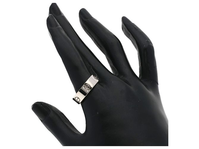 Anello Love Cartier in Oro Bianco - vista 5