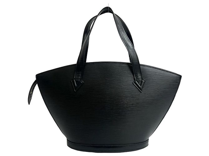 Louis Vuitton Vintage Saint Jacques Epi Leder Mini Tote Bag Schwarz - Ansicht 3