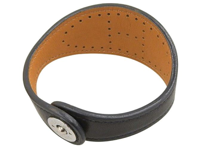 Bracelet Charm Evelyne d'Hermès Noir - vue 2