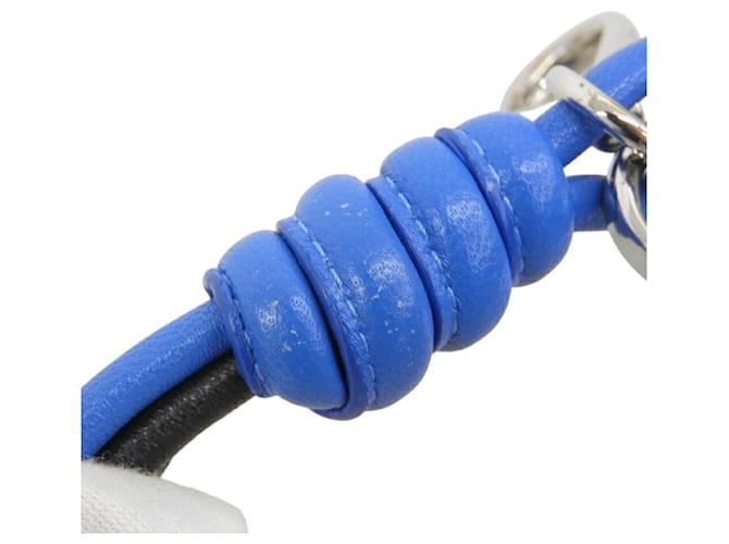 Portachiavi Popstring Robot di Prada Nero Blu Verde Arancione - vista 4