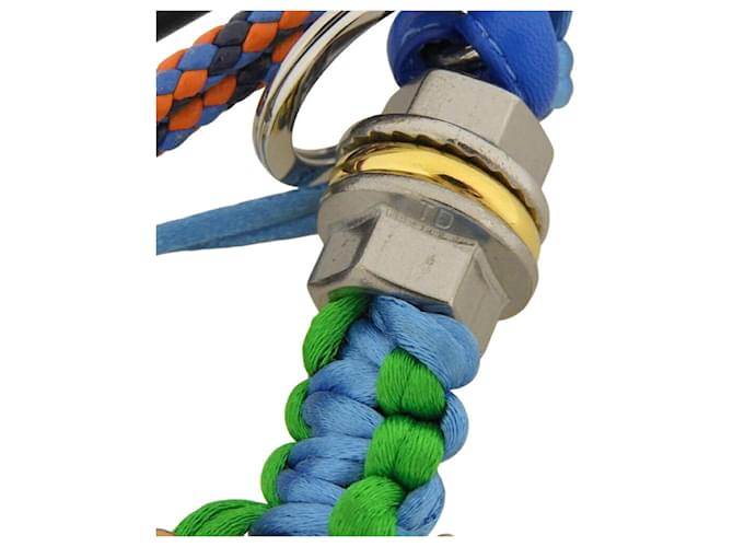 Portachiavi Popstring Robot di Prada Nero Blu Verde Arancione - vista 6