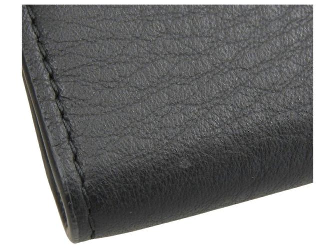 Leder-Schlüsselcase von Balenciaga Schwarz - Ansicht 6