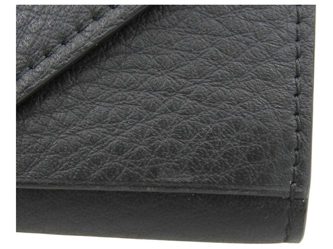 Leder-Schlüsselcase von Balenciaga Schwarz - Ansicht 8