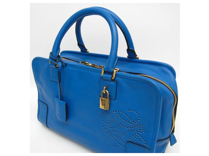 Borsa Loewe Amazona 36 Edizione Limitata Blu - vista 8