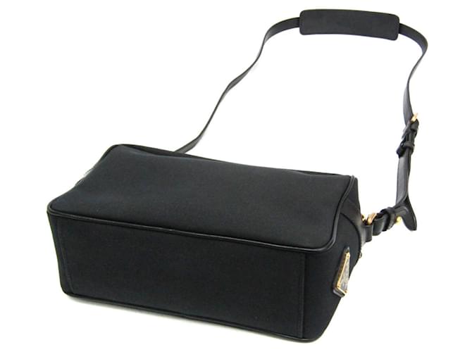 Borsa a Spalla Prada LOGO JACQUARD 1BH089 Nero - vista 3