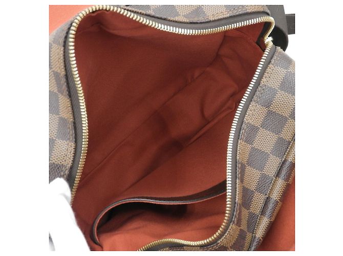 Borsa a Spalla Damier Naviglio Louis Vuitton Marrone Damier ebene - vista 3