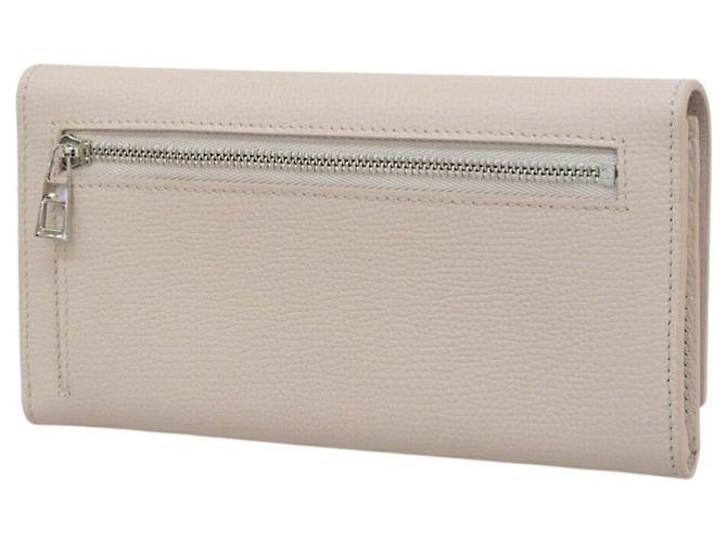 Cartera Continental Anagram Loewe Beige Gris - vista 2