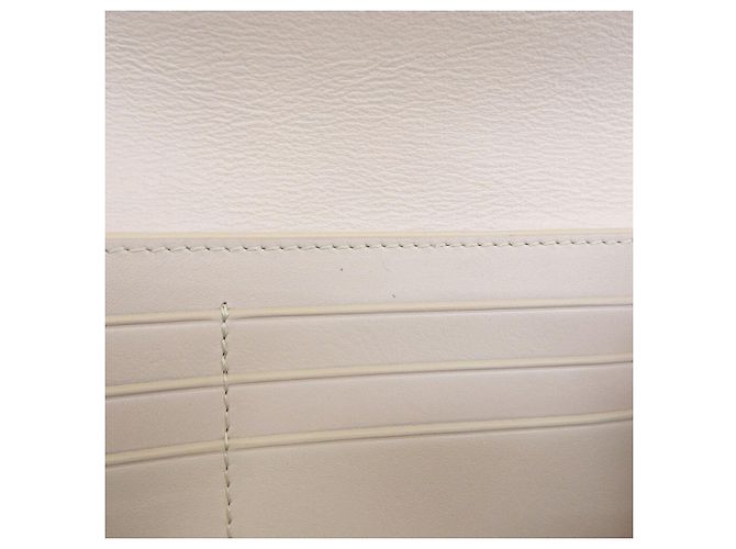 Cartera Continental Anagram Loewe Beige Gris - vista 6