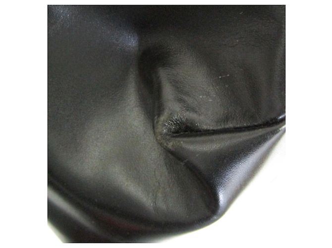 Borsa tote in nylon e pelle nera da donna Gucci 257290 Nero - vista 4