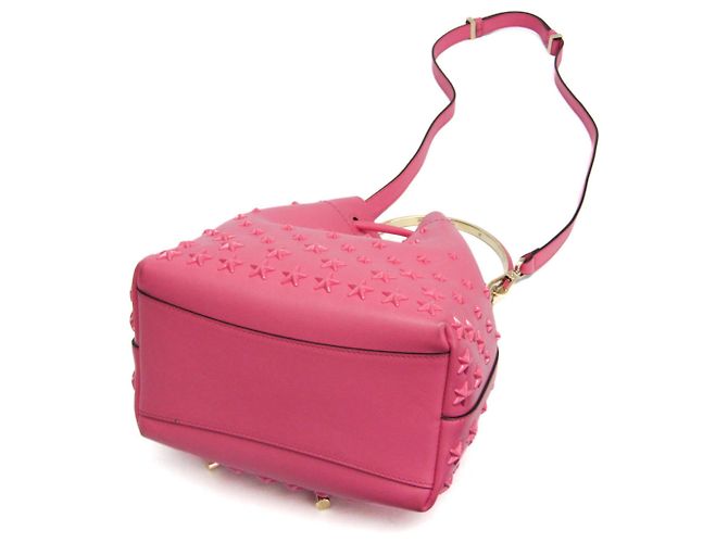 Borsa a secchiello Bonbon di Jimmy Choo Rosa - vista 2