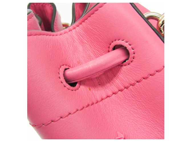 Borsa a secchiello Bonbon di Jimmy Choo Rosa - vista 7