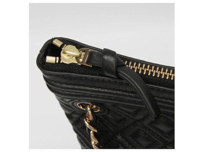 Borsa a Spalla Trapuntata Tory Burch Nero - vista 12
