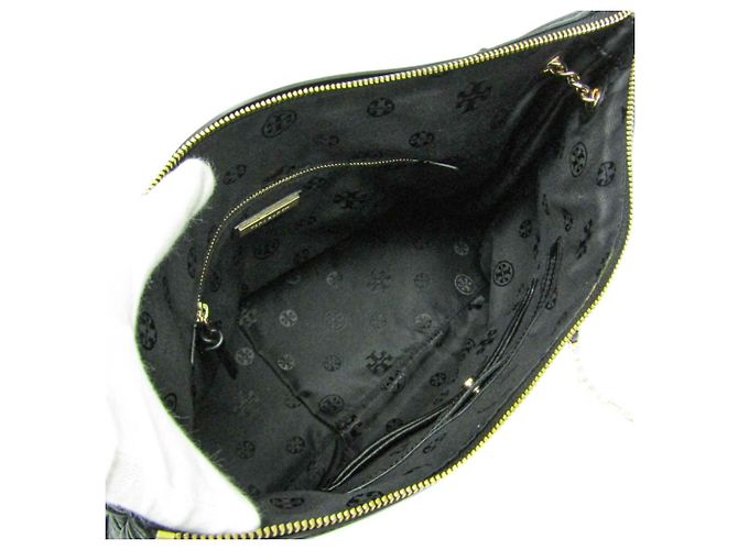 Borsa a Spalla Trapuntata Tory Burch Nero - vista 4