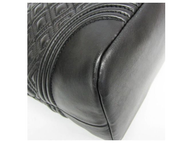 Borsa a Spalla Trapuntata Tory Burch Nero - vista 5